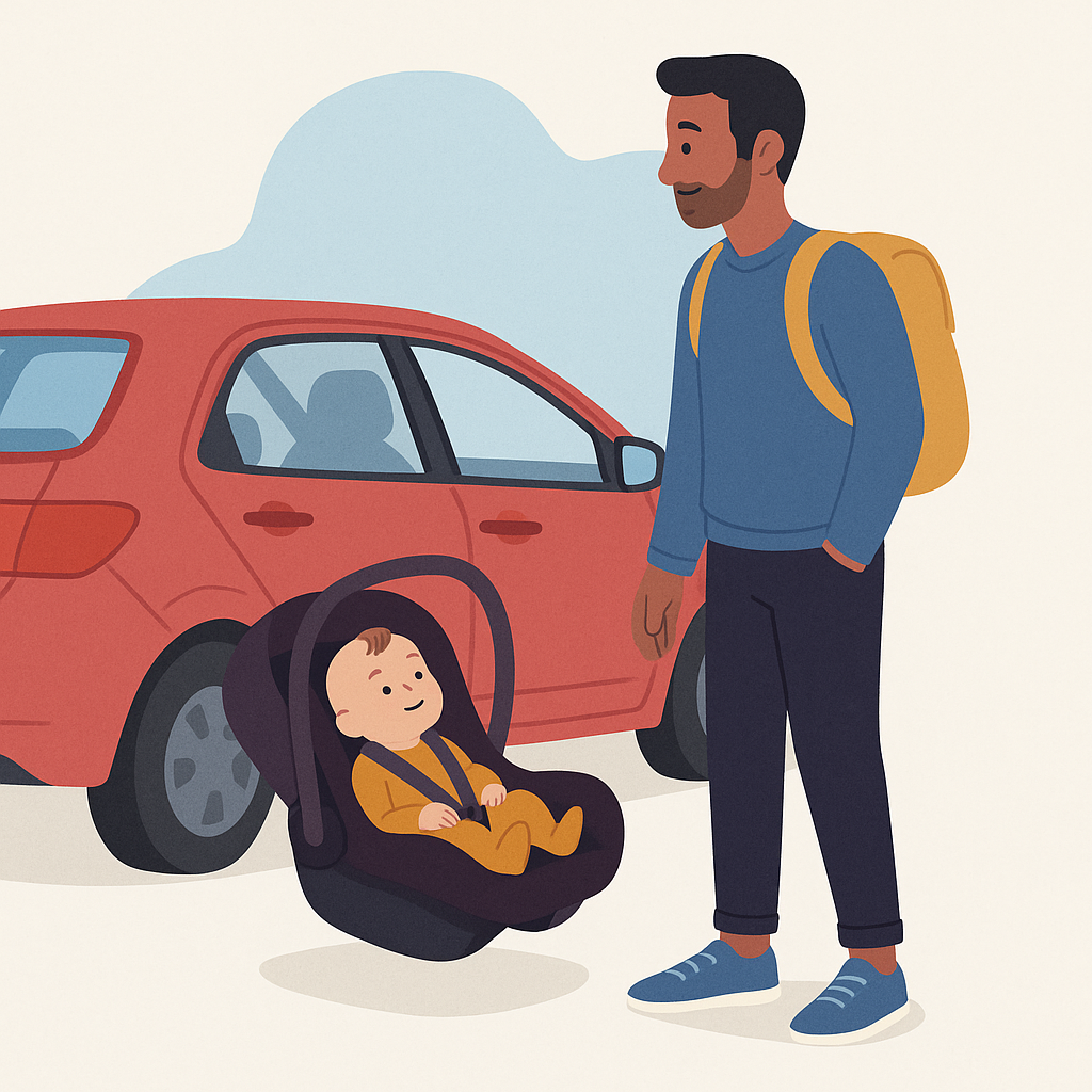 Nacelle voiture bébé et siège coque auto comparés pour choisir le mode de transport le plus sûr dès la naissance.